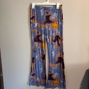 GROOVY Rayon blend Flare Pants Kids 14-16